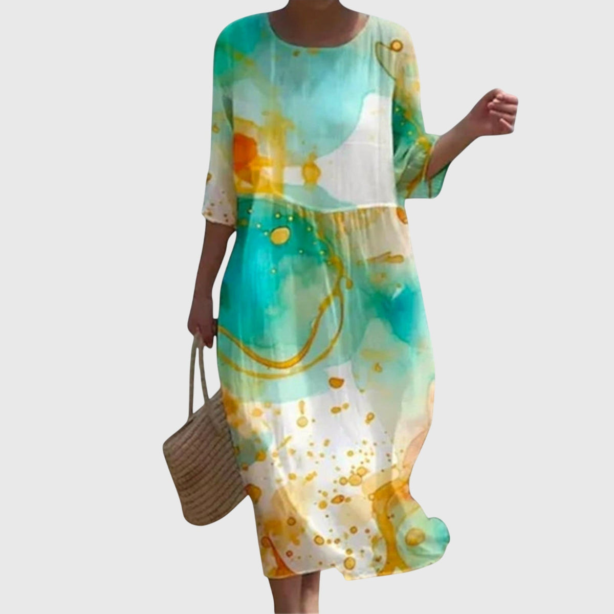 Stylish Floral Maxi Dress