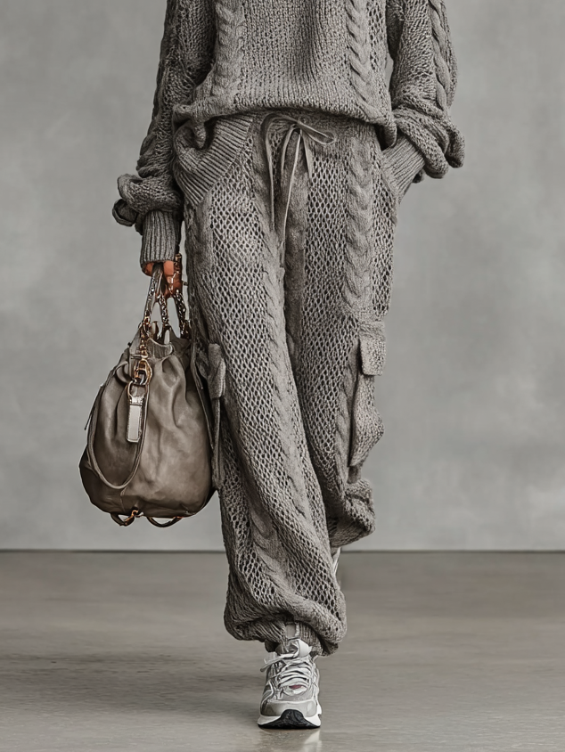 Camille™ | Cable Knit Set