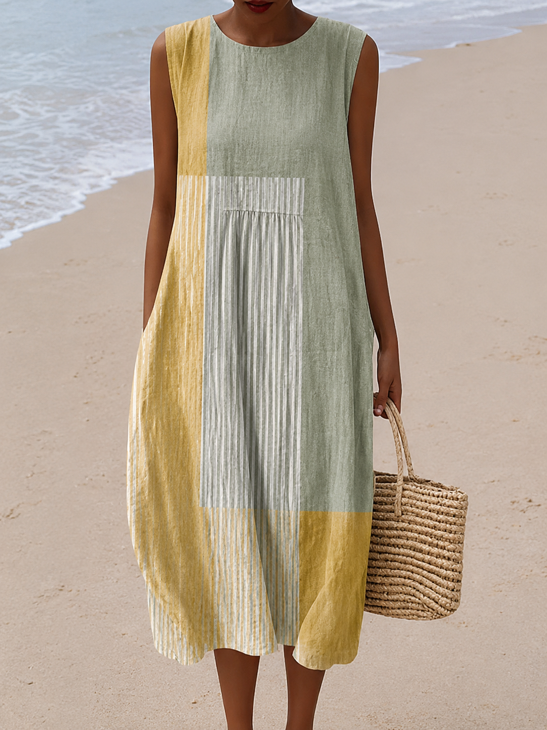 Novalee™ | Printed Midi Dress