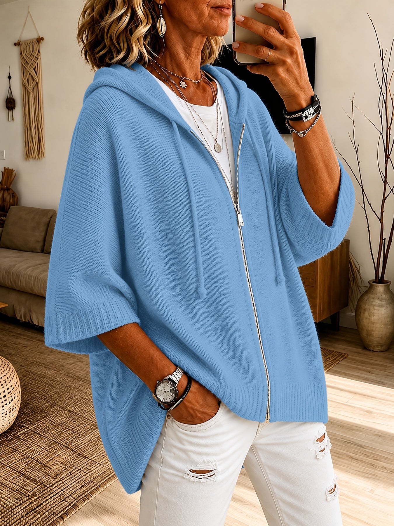 Arvada™ | Hooded Zipper Sweater