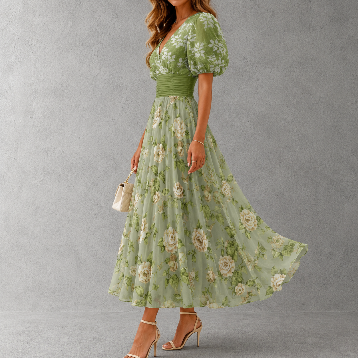 Verena™ | Floral Maxi Dress
