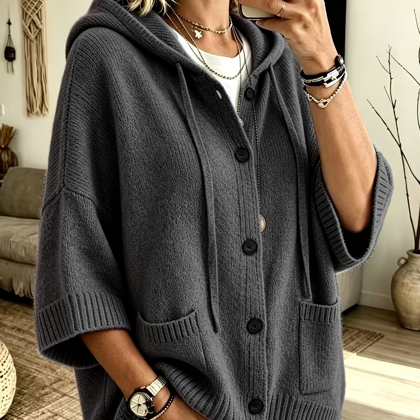 Ottilie™ | Elegant Casual Pocket Cardigan
