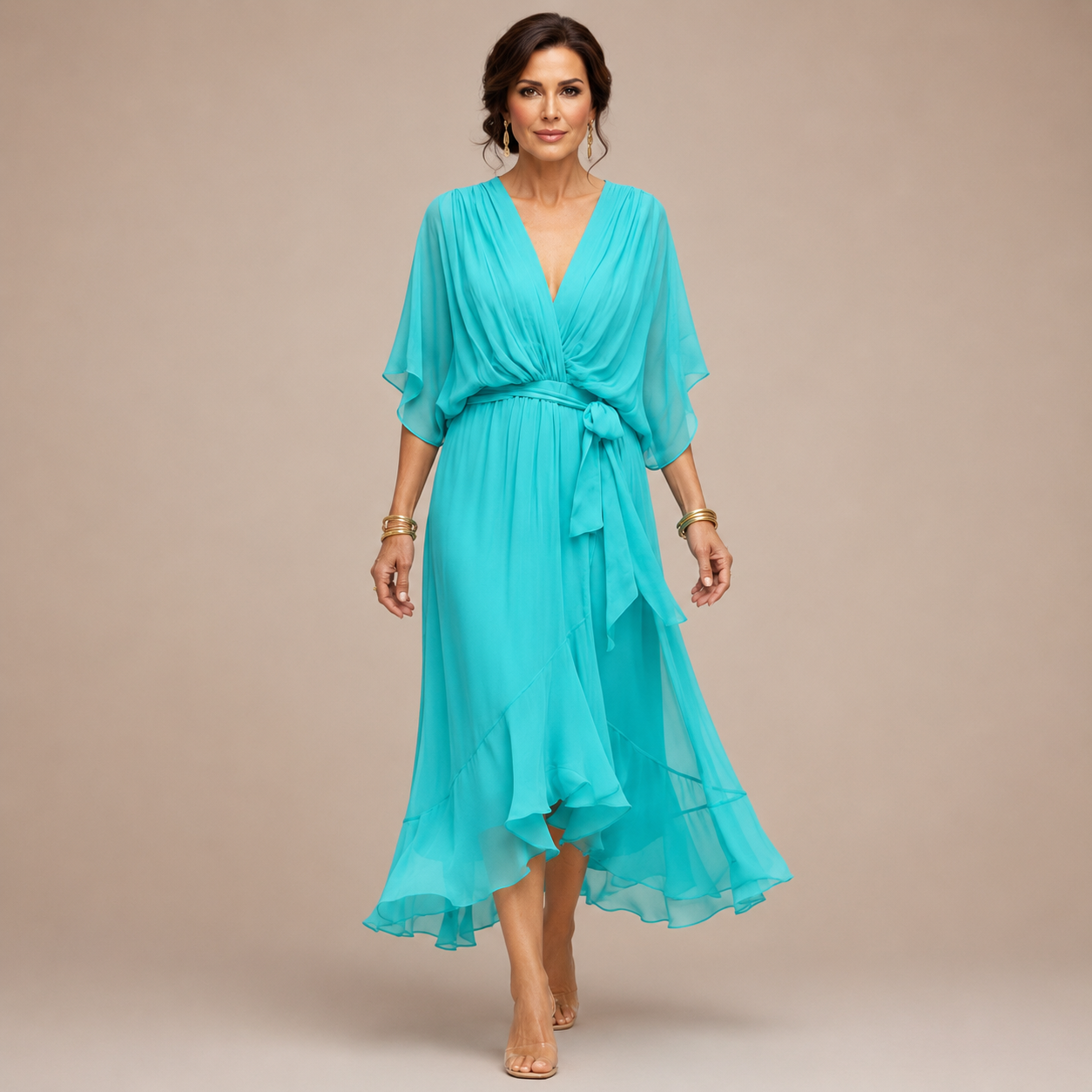 Helene™ | Flowing Wrap Dress