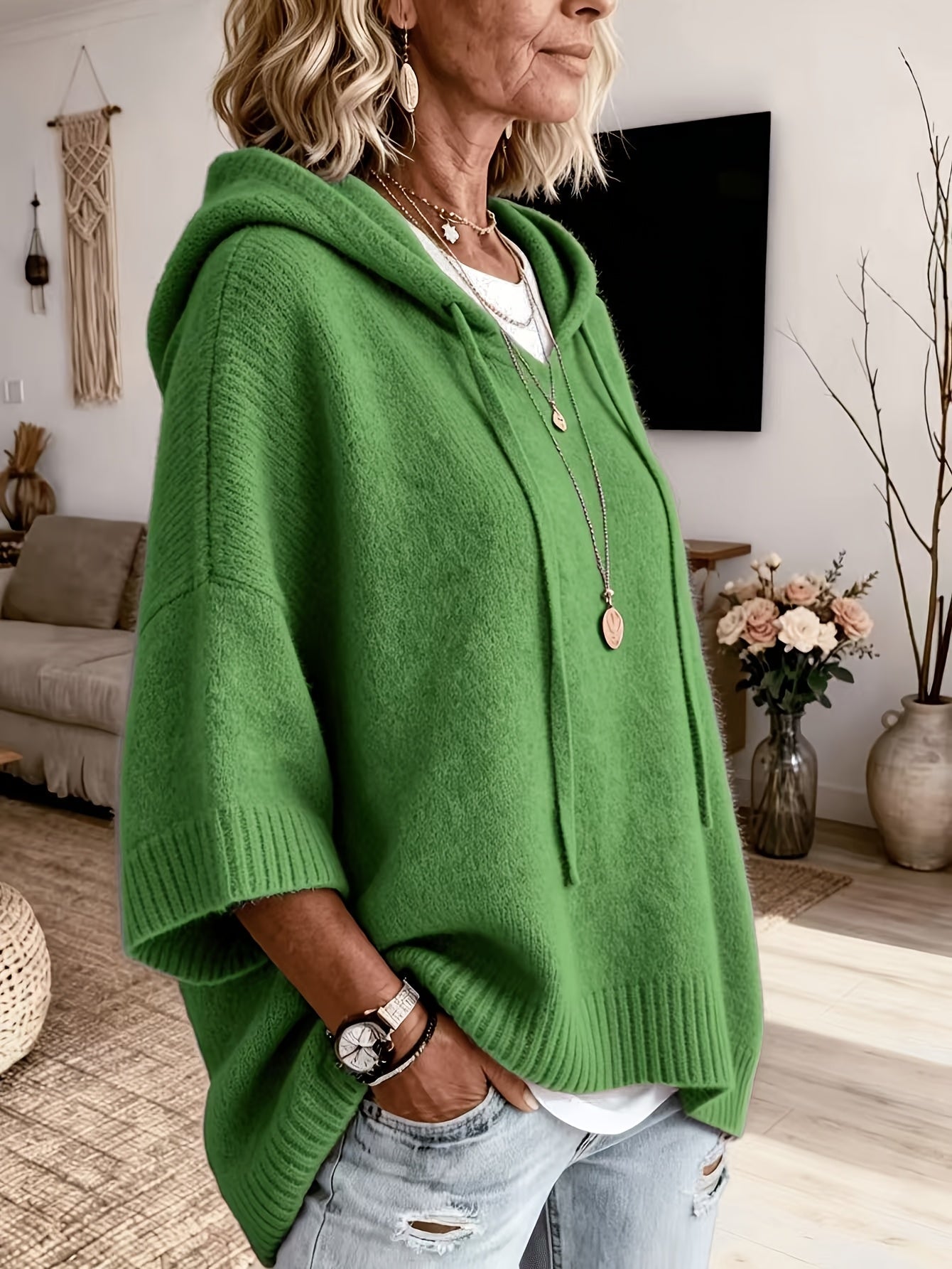 Ivona™ | Batwing Hooded Sweater