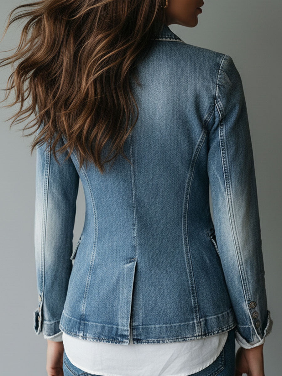 Flannaway™ | Vintage Washed Tailored Blazer