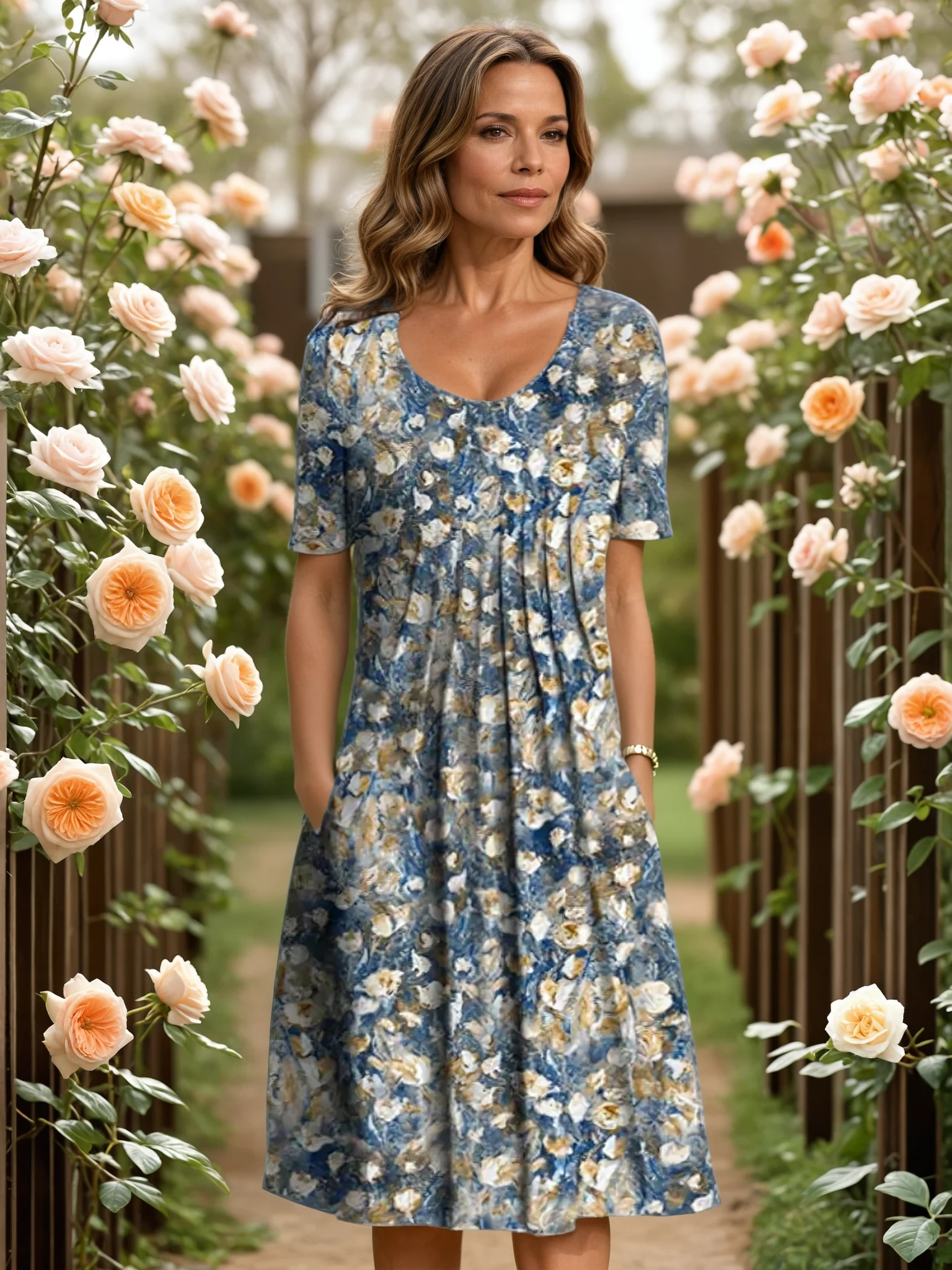 Harper | Elegant Floral Dress