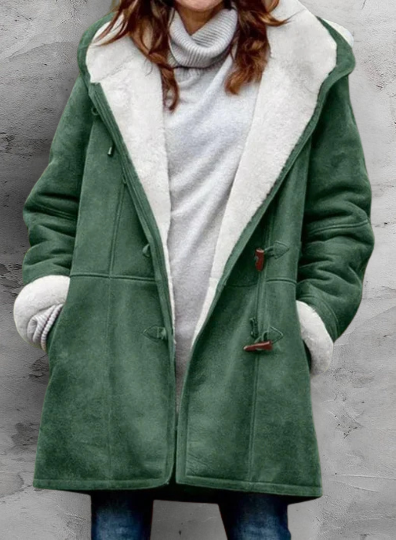 Fiorella™ | Hooded Toggle Coat