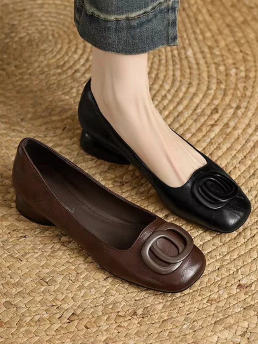 Adriana™ | Square Toe Flats