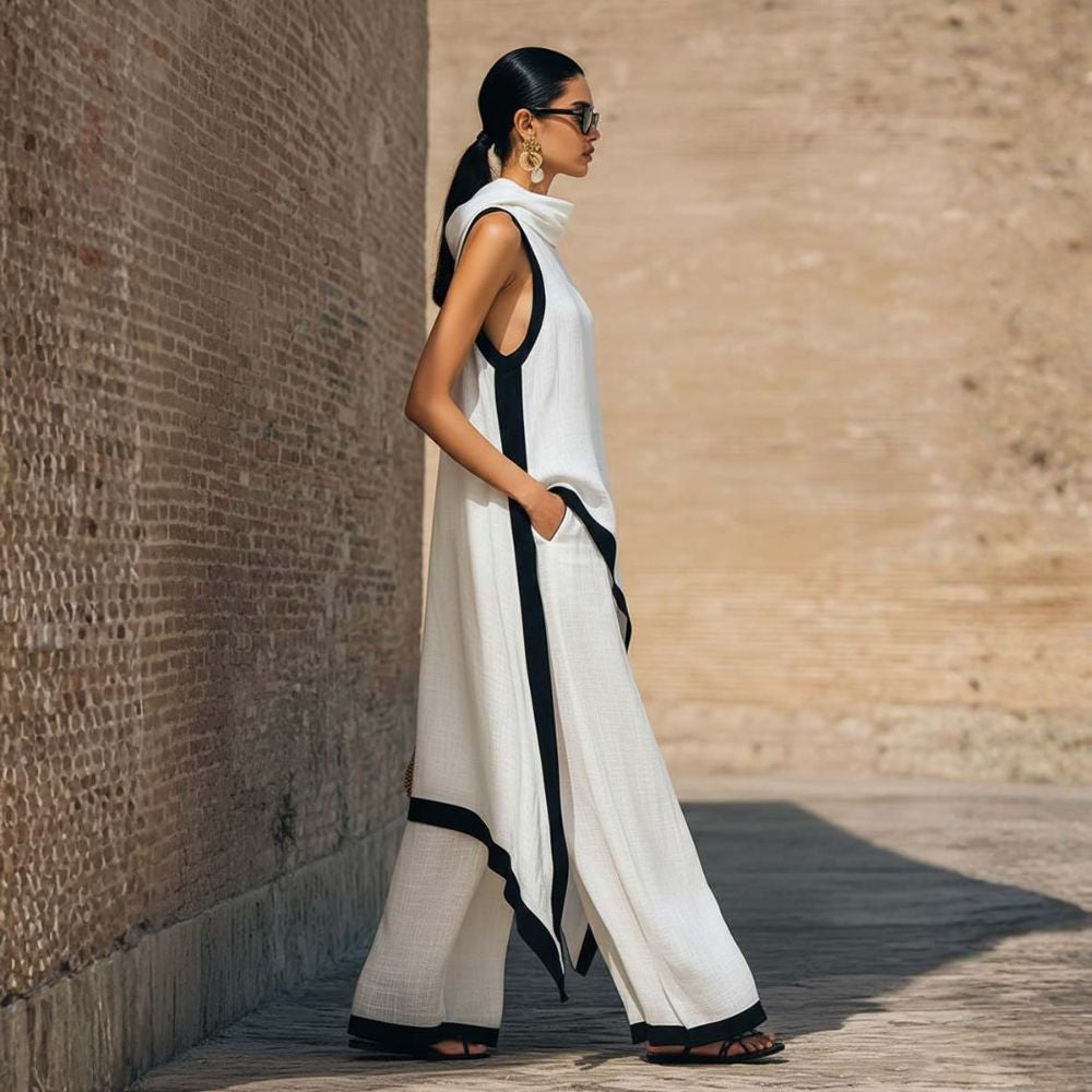 Jovanne | Completo Elegante in Lino Contemporaneo
