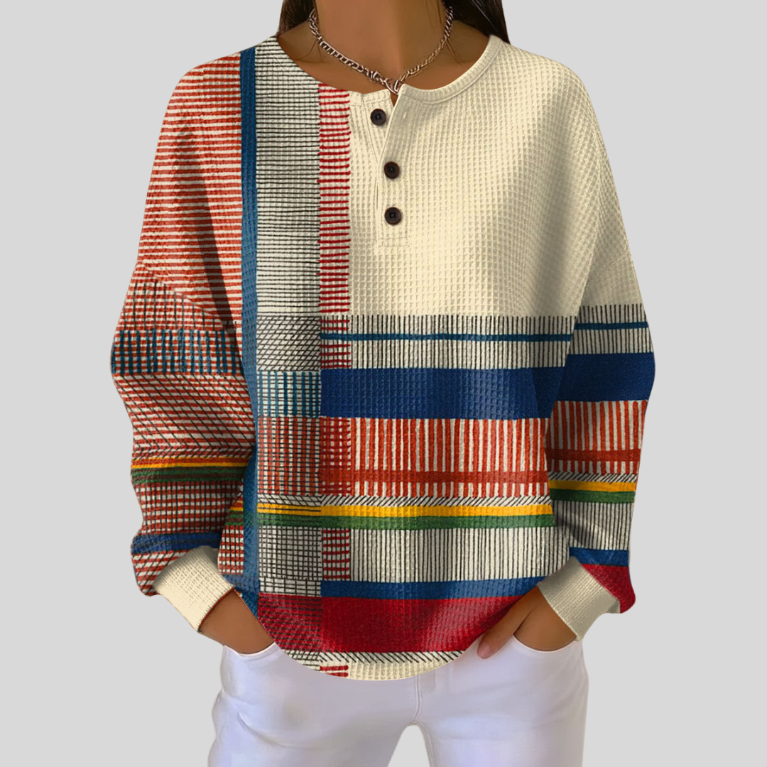 Tindra™ | Henley Sweatshirt