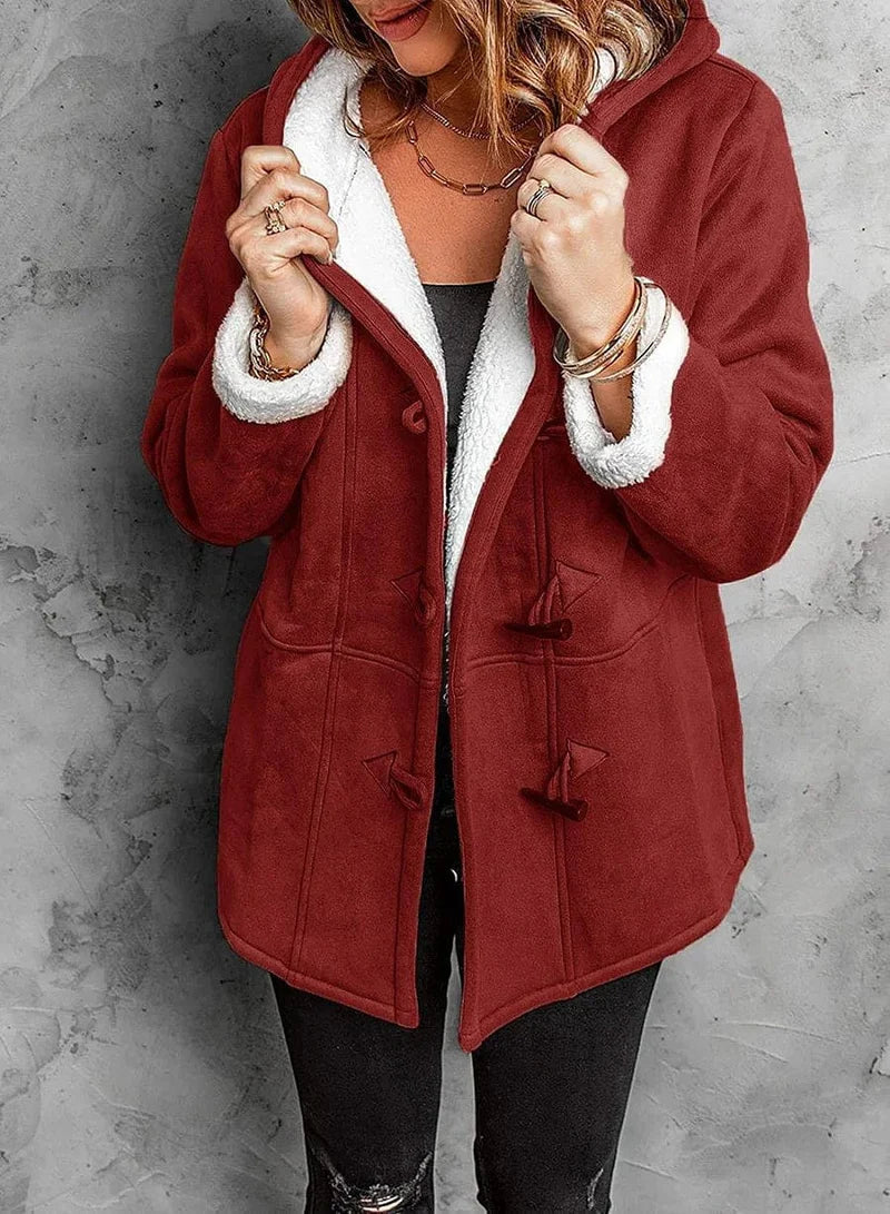 Fiorella™ | Hooded Toggle Coat