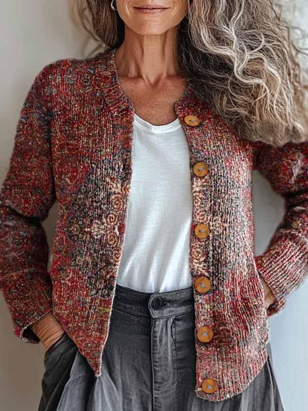 Belindra™ | Bohemian Pattern Cardigan
