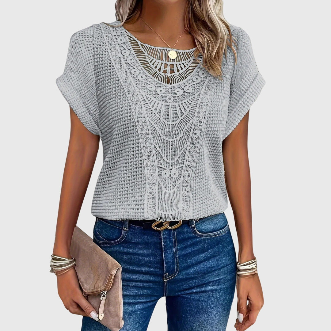 Elegant Ibiza Style Blouse