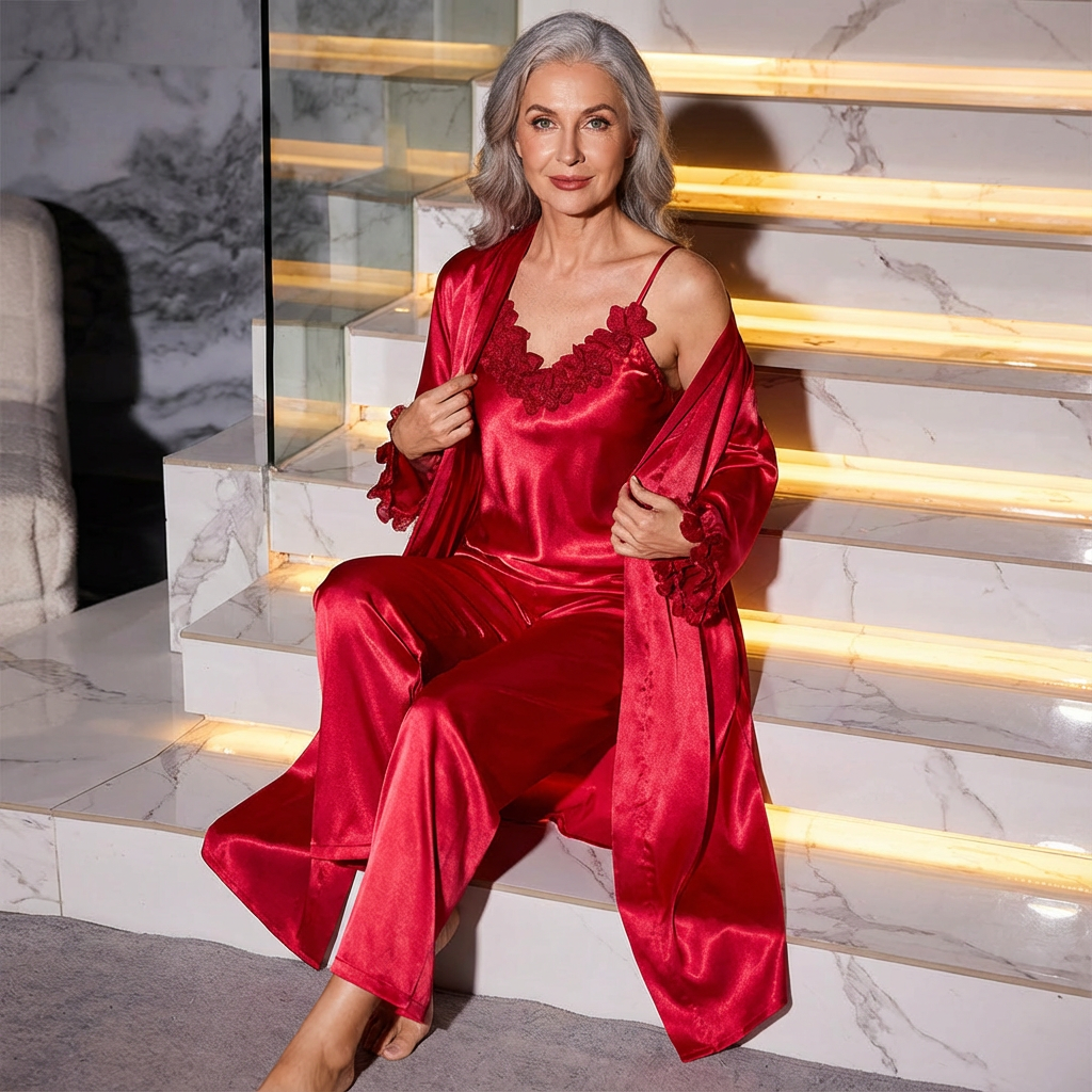 Noelle™ | 3-Piece Sleepwear Set
