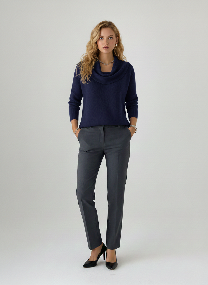 Beatrix™ | Cowl Neck Pullover Sweater