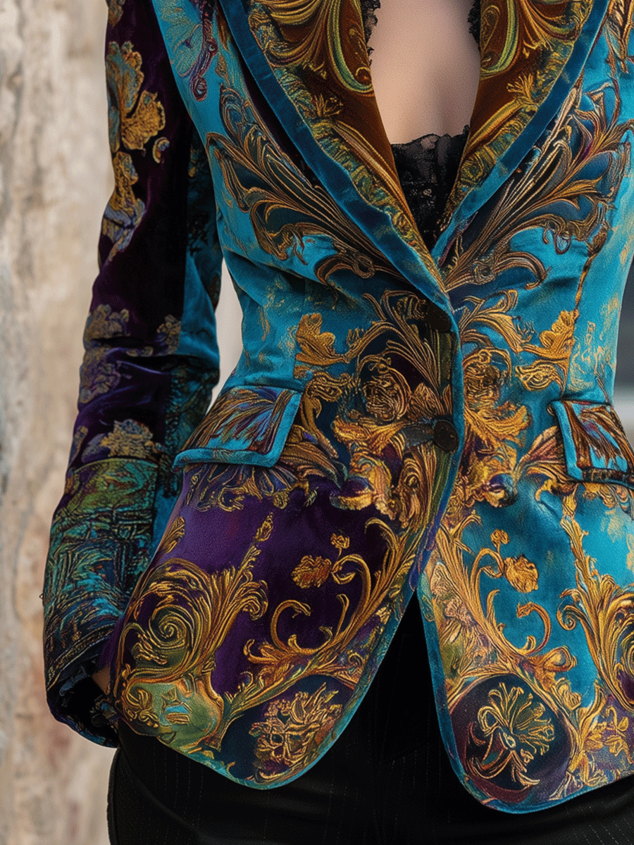 Lucinda™ | Bohemian Baroque Tailored Blazer