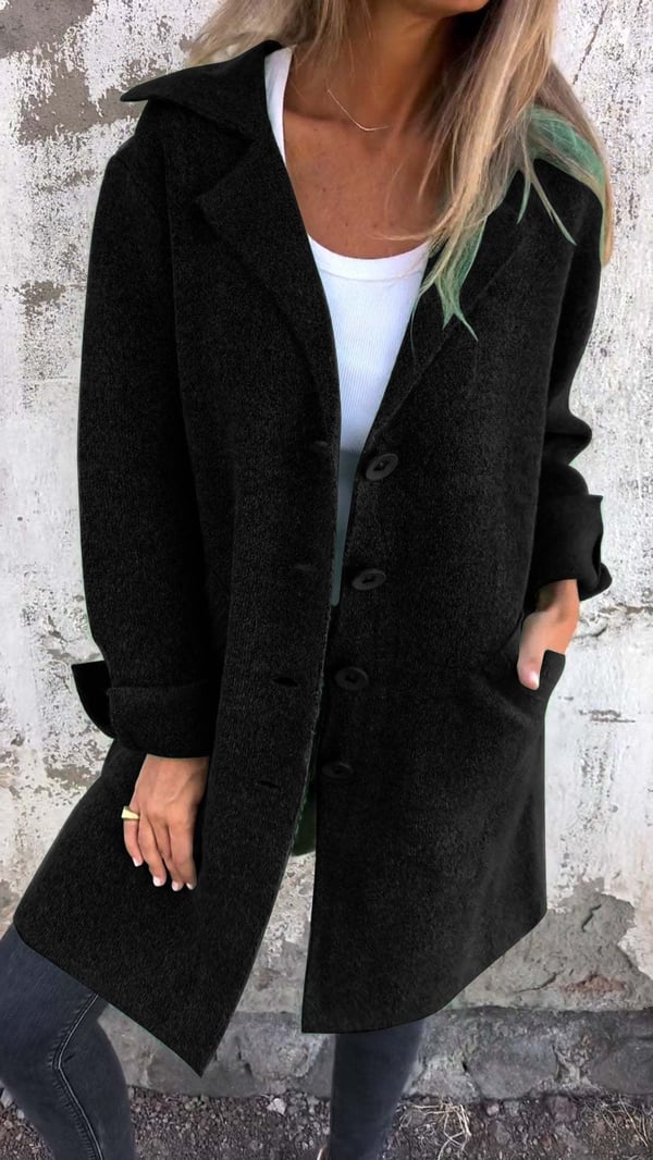 Bailey | Women's Long Casual Lapel Single-Breasted Coat