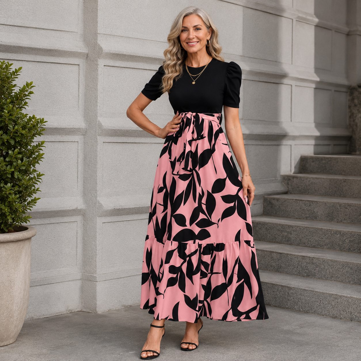 Florelle™ Floral Midi Dress