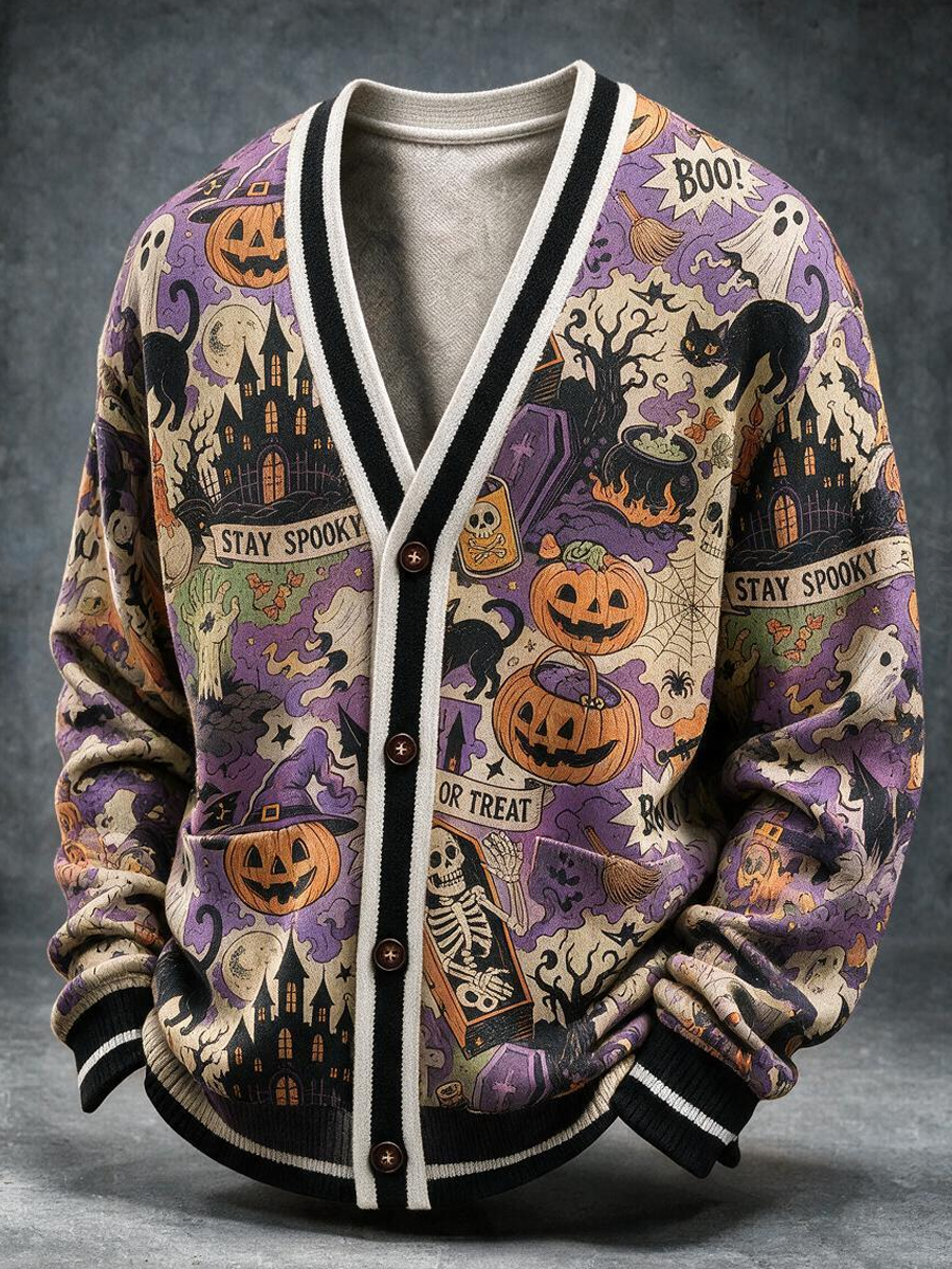 Women's Halloween Spooky Parade Cardigan