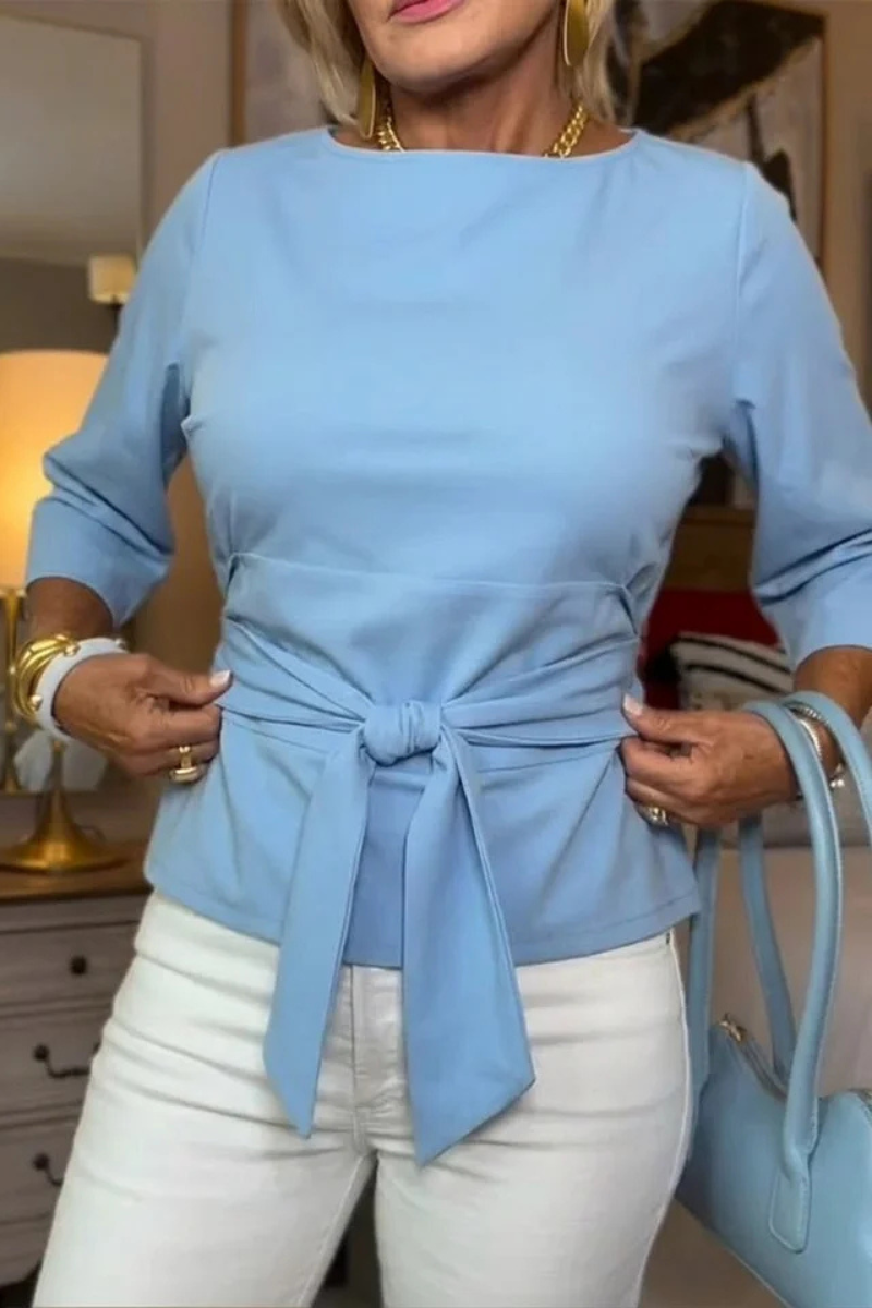 Daria | Women's Stylish Bow Waist Top