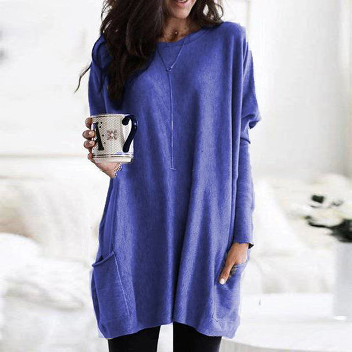 Dacey™ | Long Tunic Dress with Pockets