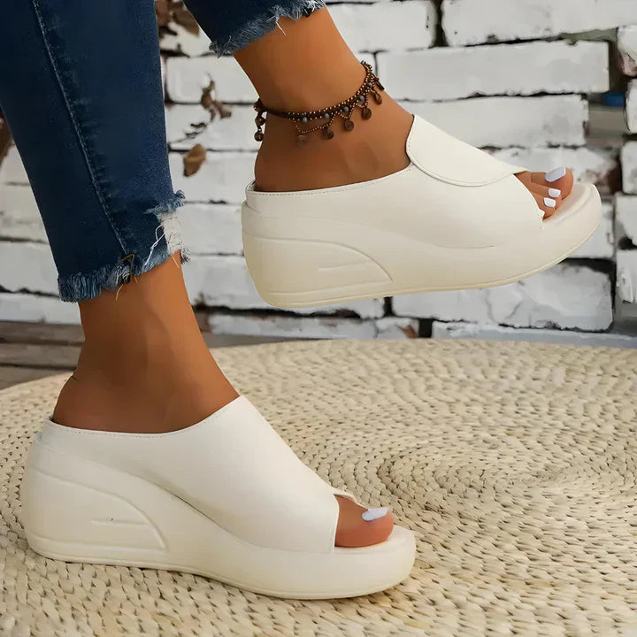 Verena™ | Orthopedic Slip-On Wedge Sandals