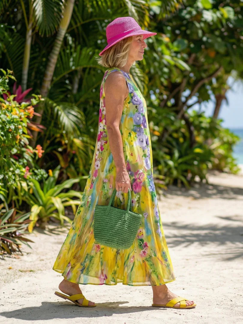 Solene™ | Light Flow Maxi Dress