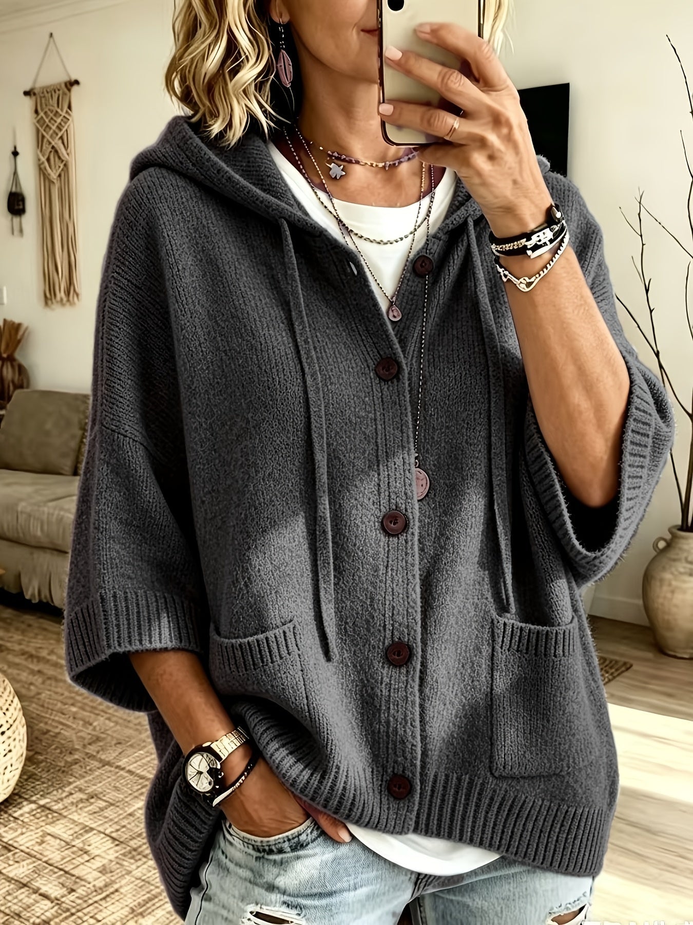 Ottilie™ | Elegant Casual Pocket Cardigan