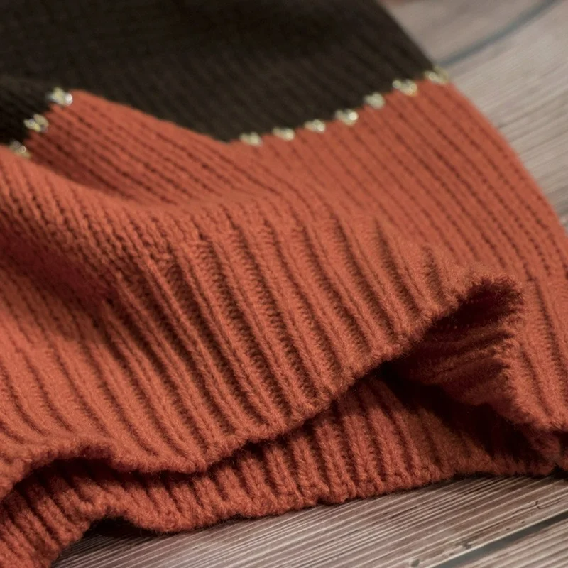 Esmé™ | Retro Color Block Pullover Sweater
