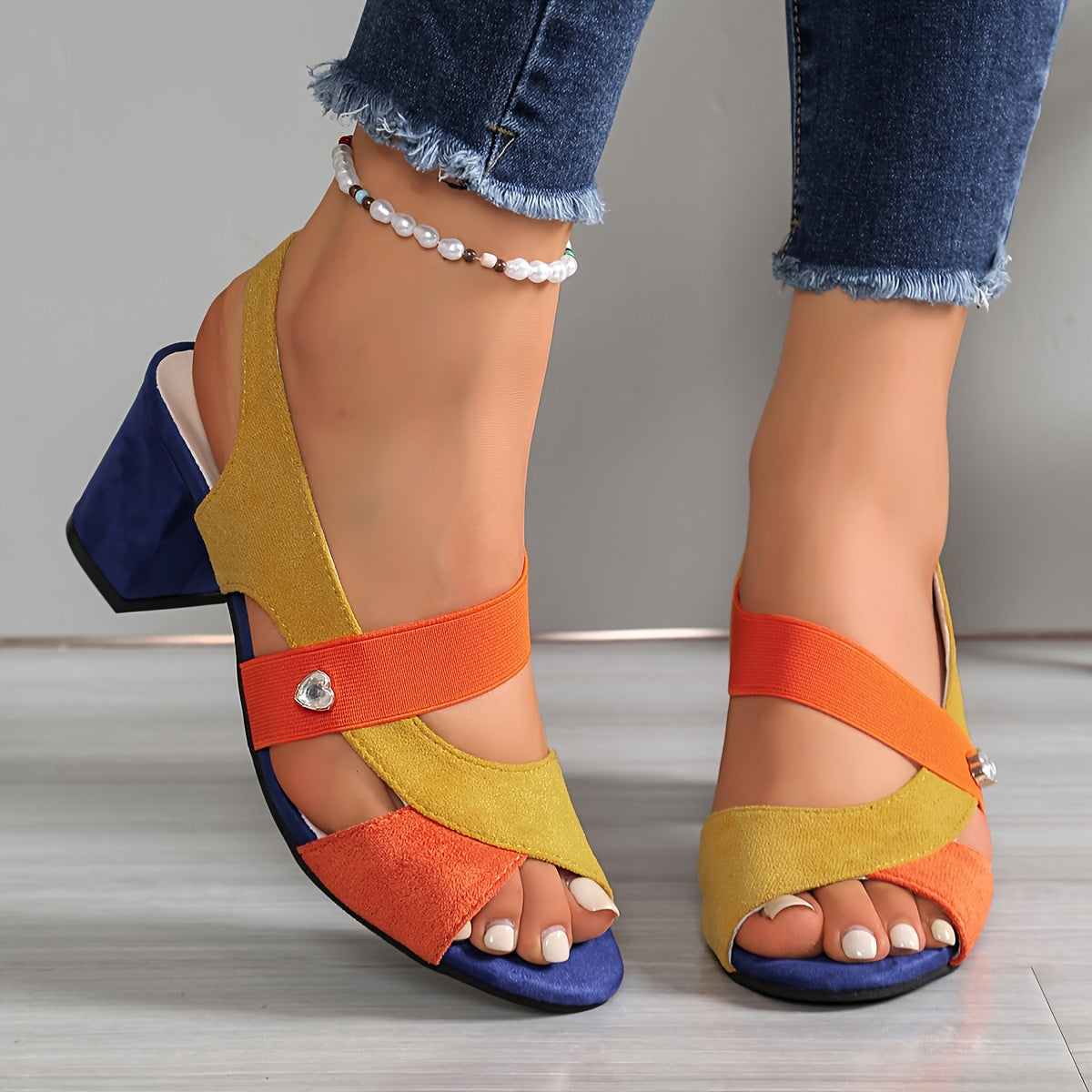 Marguerite™ | Orthopedic Comfort Block Heel Sandals
