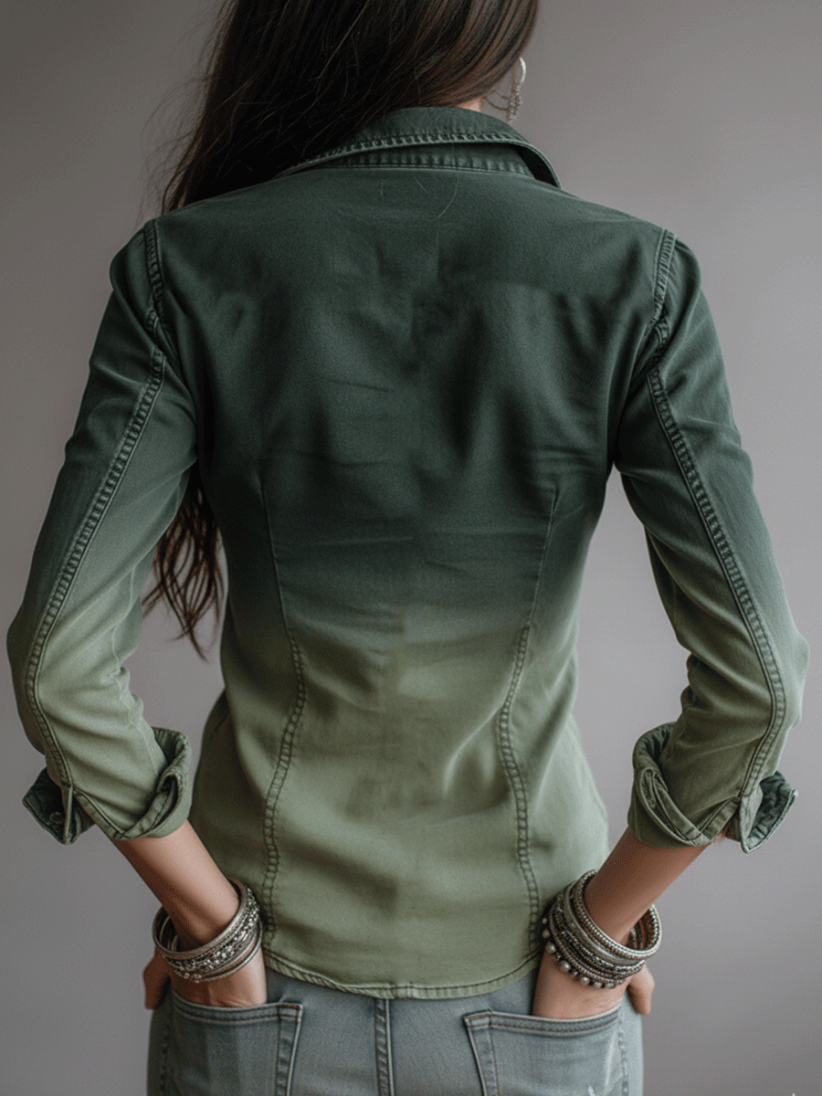 Bardana™ | Gradient Zip-Up Jacket