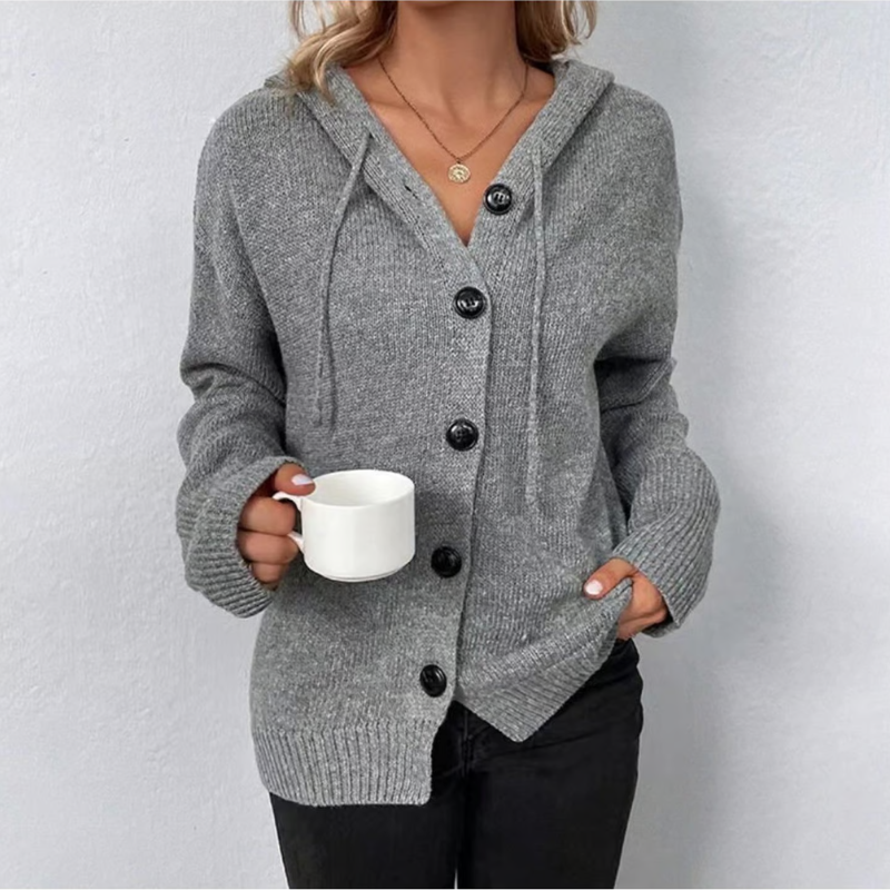 Fernwood™ | Hooded Button Cardigan