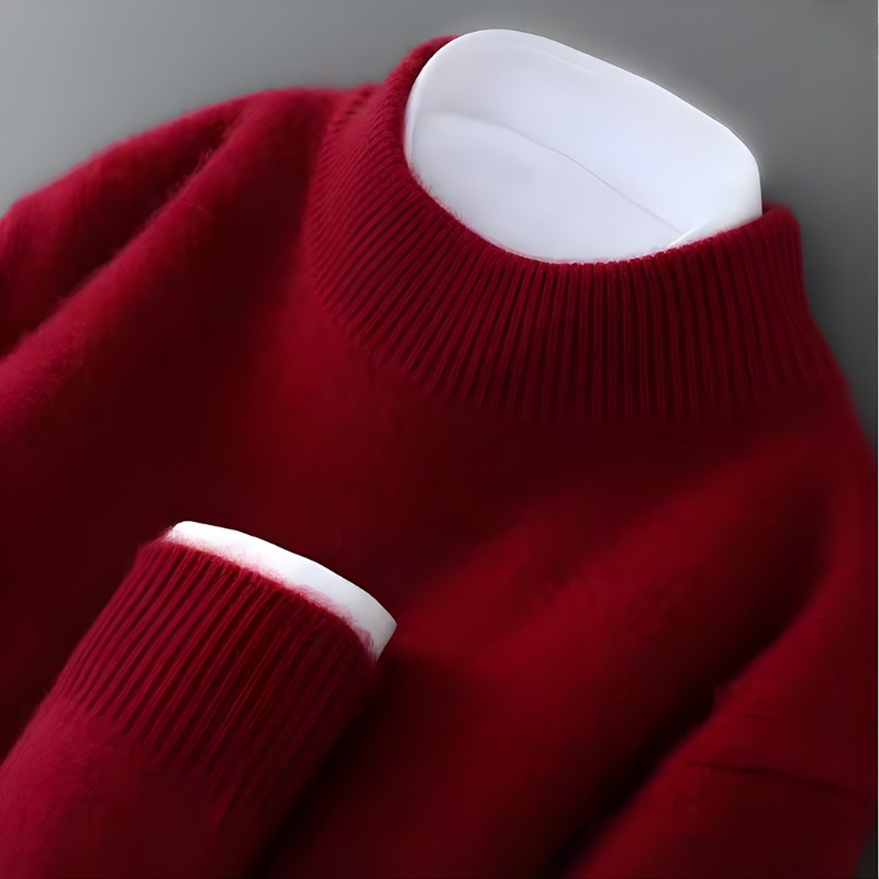 Sabrina™ | Mock-Neck Pullover Sweater