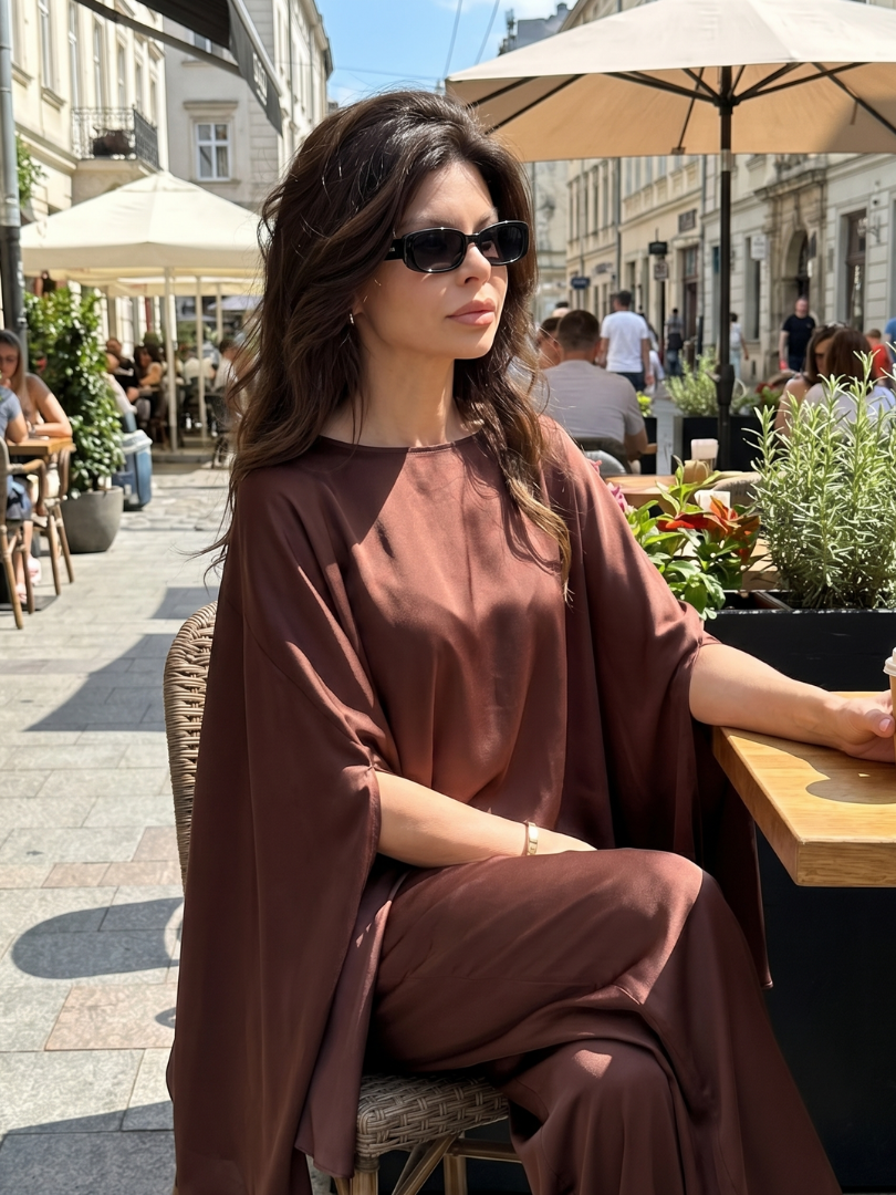Monette™ | Flow Tunic Wide Leg Set