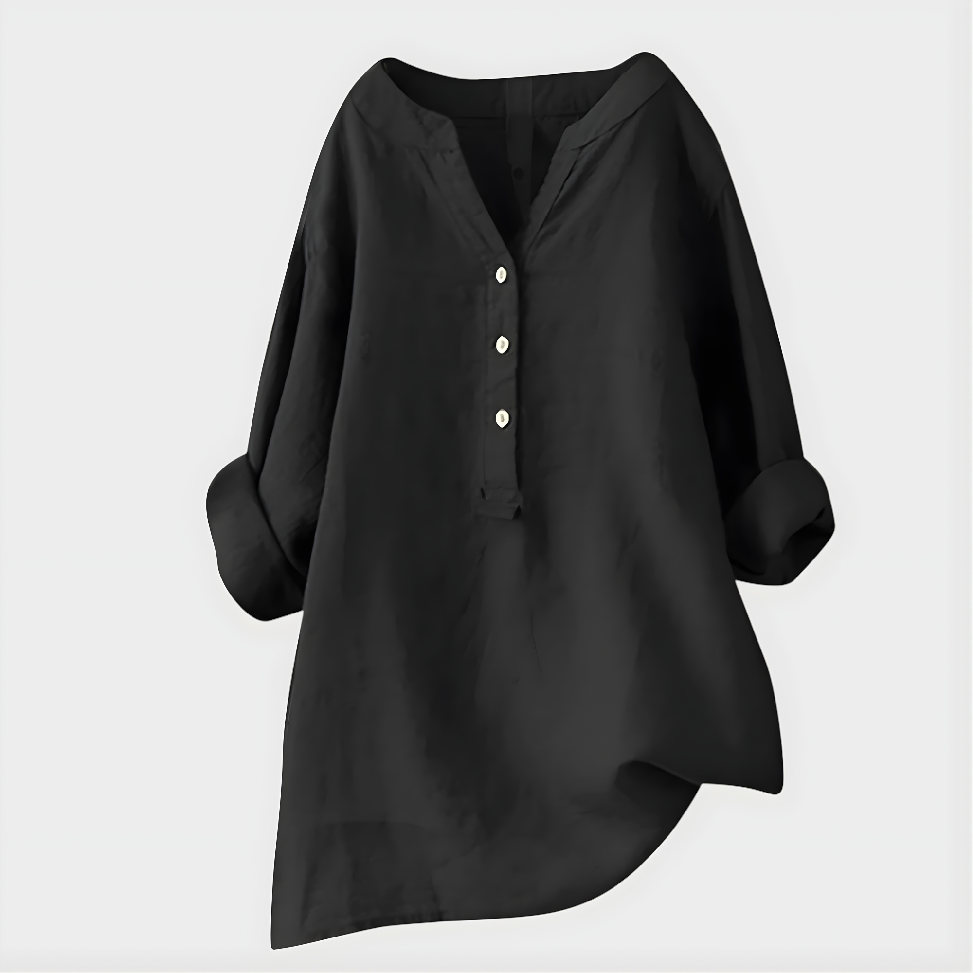 Orindelle™ | Elegant V-Neck Blouse