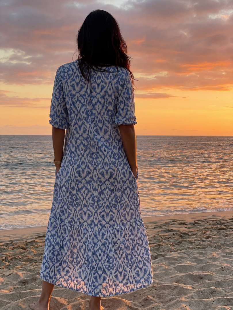 Bimara™ | Coastal Midi Dress