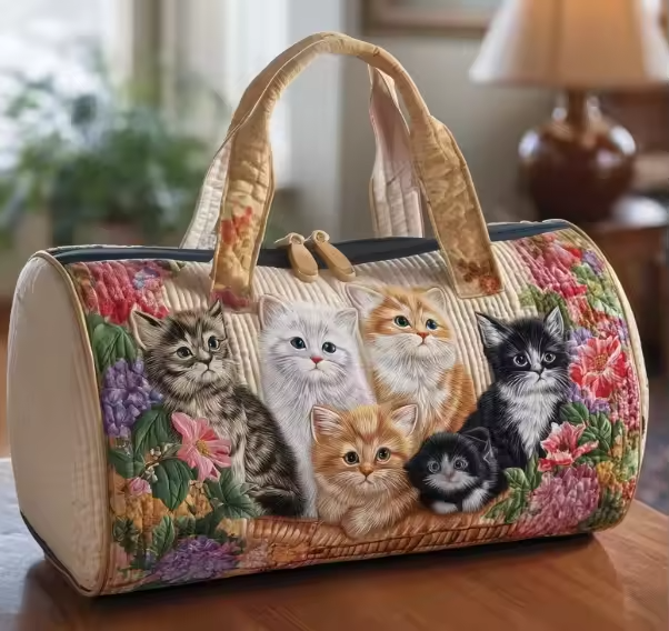 Nathalie™ | Handmade Soft Traveler Bag
