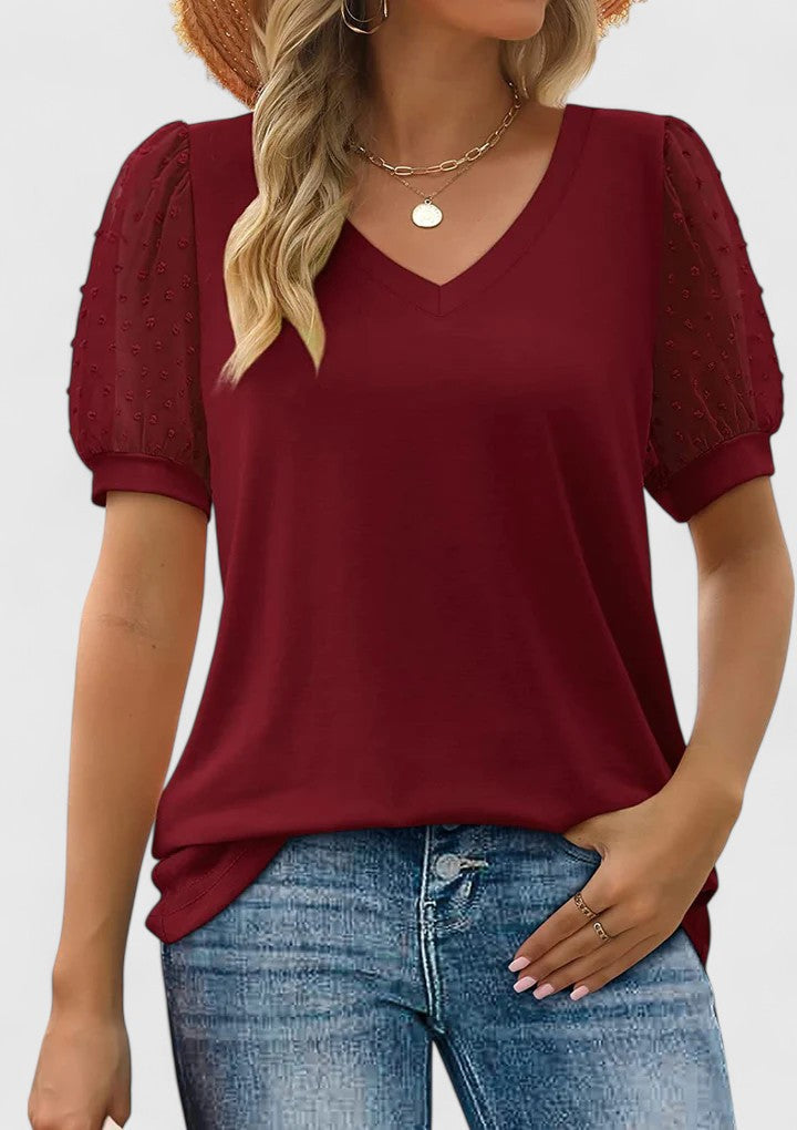 Comfortable V-Neck Top