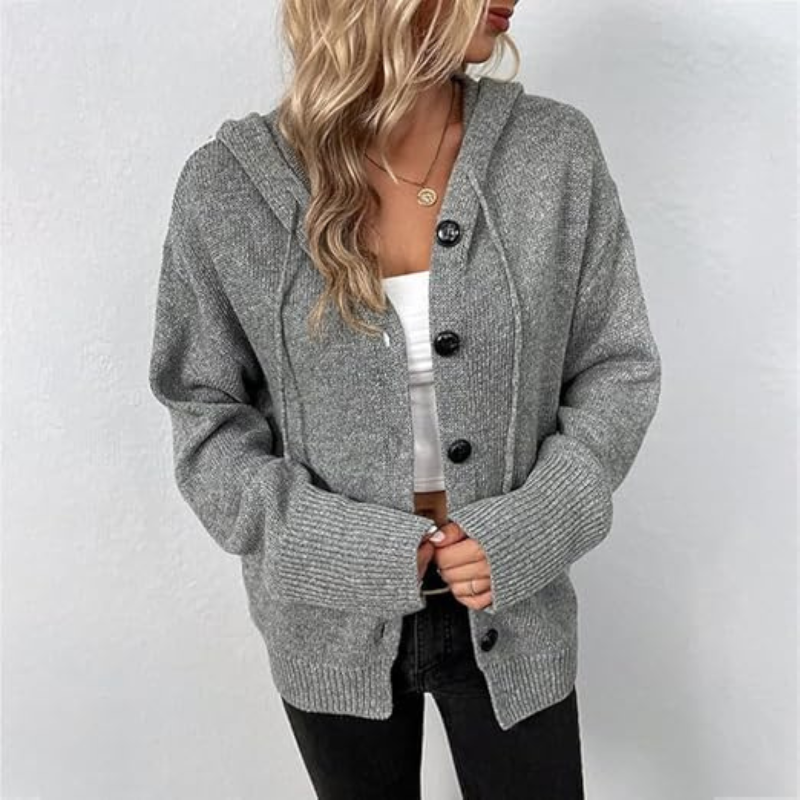 Fernwood™ | Hooded Button Cardigan