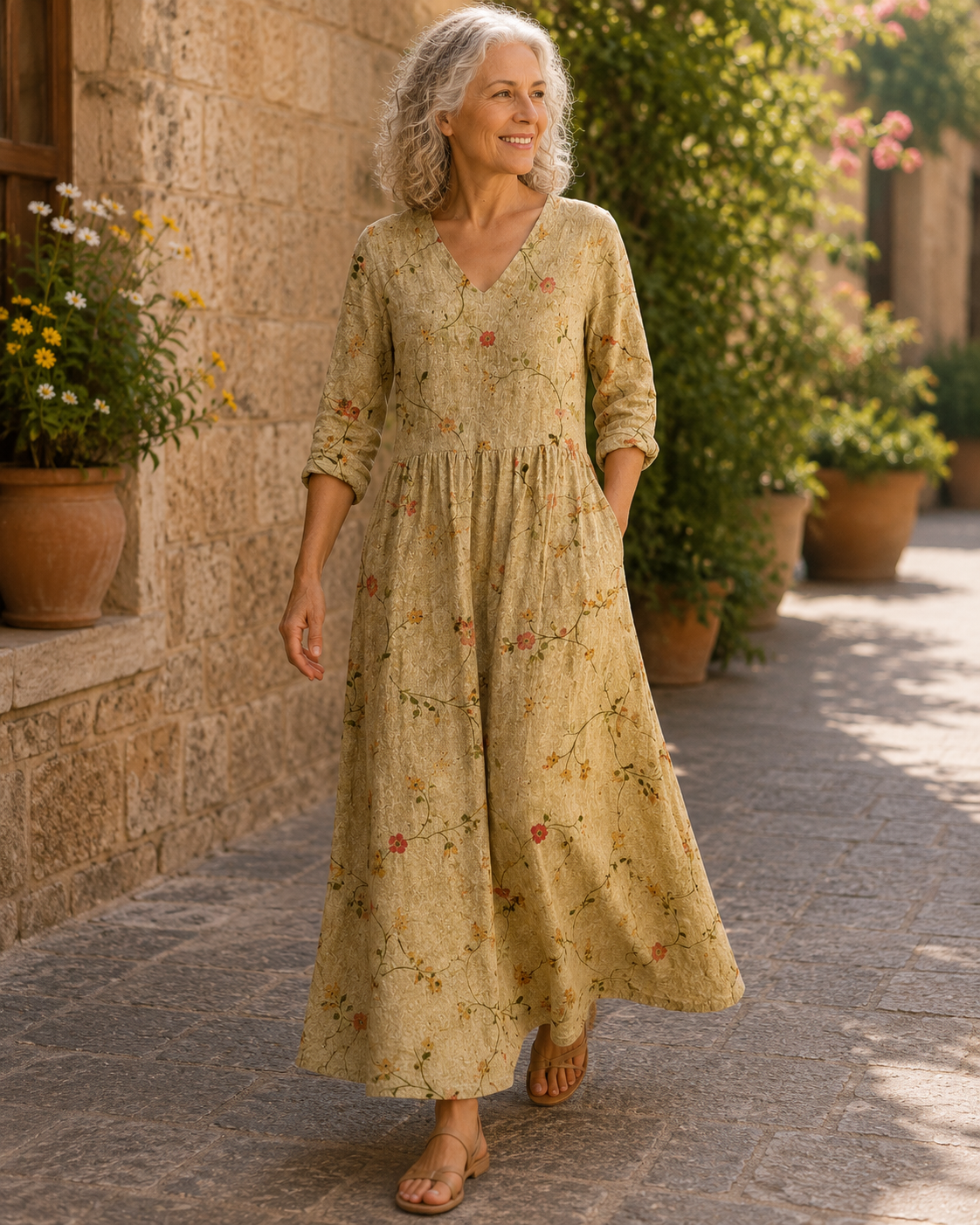 ERICA™ | FLORAL SUMMER DRESS