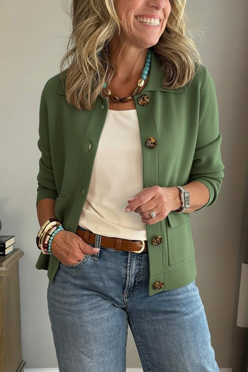 Paxton™ | Lapel Pocket Button-Front Jacket