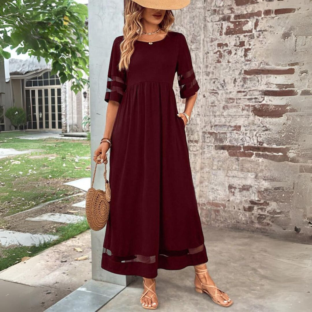 Laurel™ | Flattering Tummy-Smoothing Midi Dress
