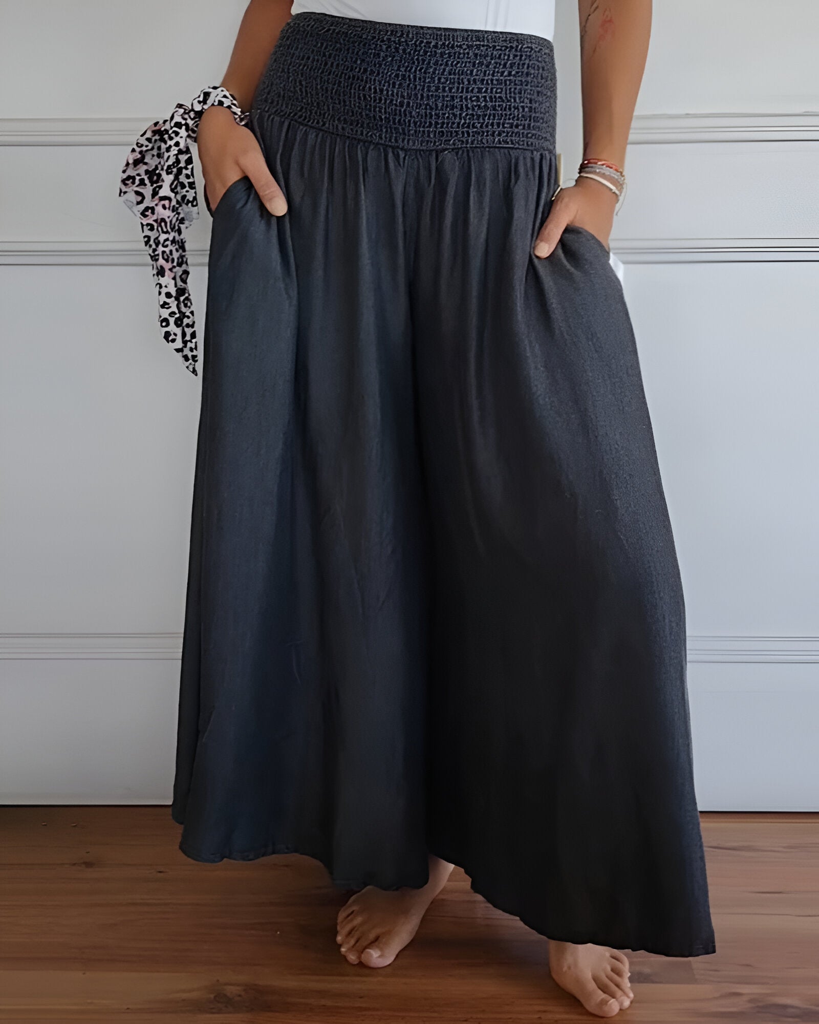 Louella™ | Printed Wide-Leg Pants