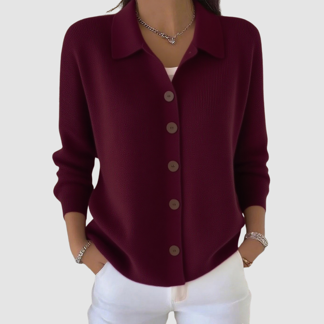 Maria | Women's Button-Up Knit Cardigan