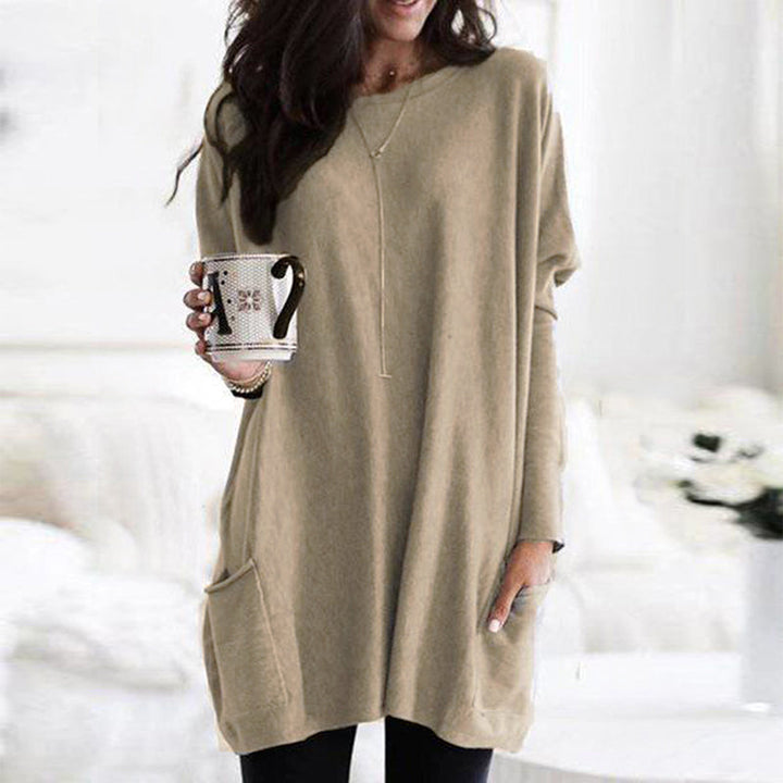Dacey™ | Long Tunic Dress with Pockets