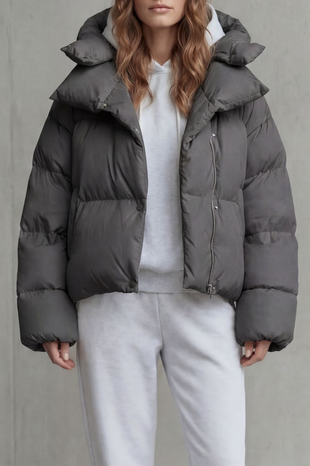 Women's Cloud Padded Cropped Puffer Jacket
