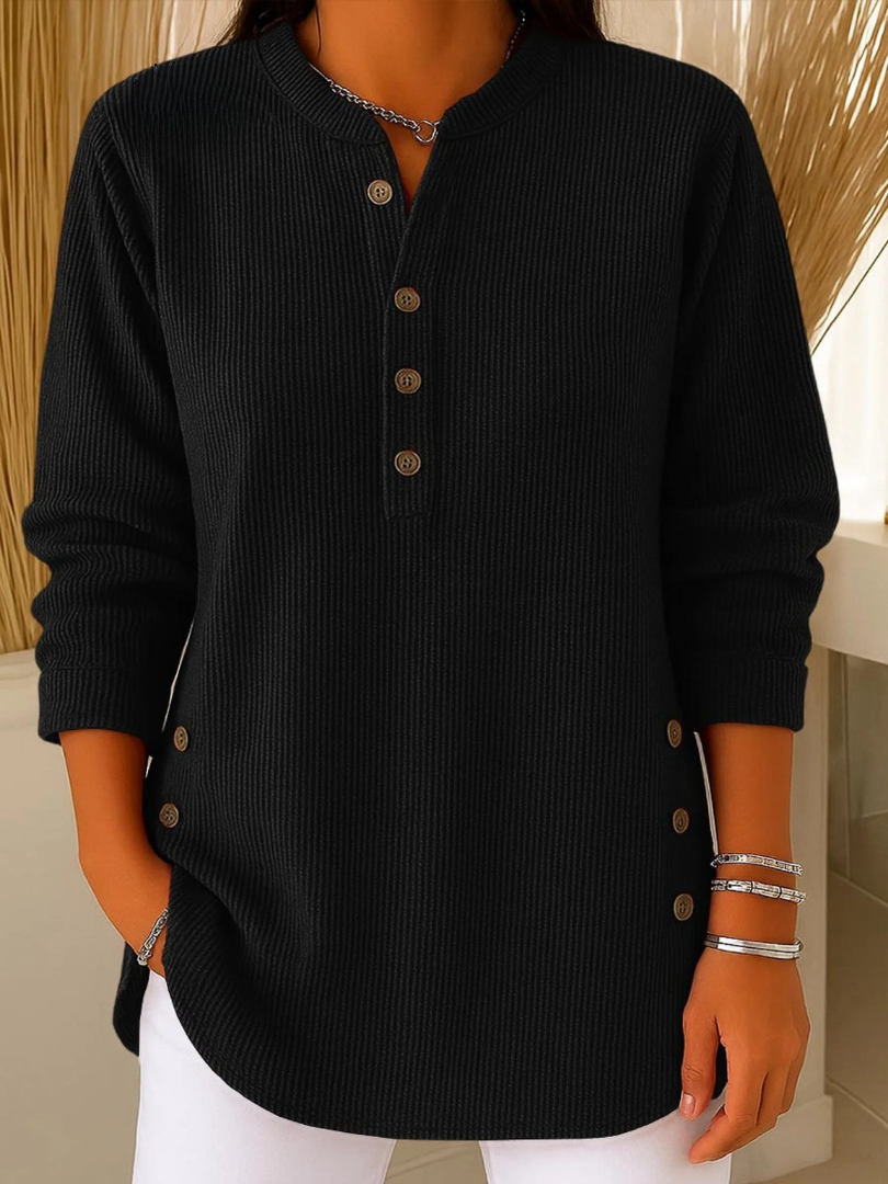 Judith | Women's Button Henley Tunic