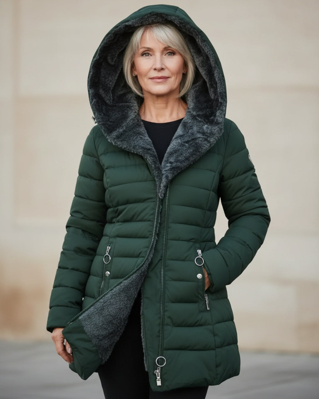 Evancourt™ | Lined Puffer Coat