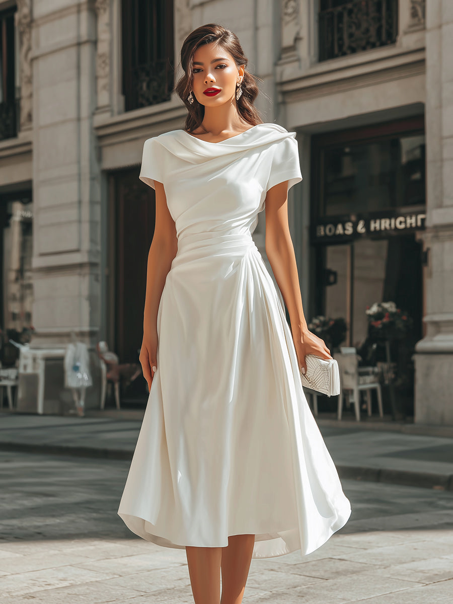 Celestina™ | Elegant Midi Dress