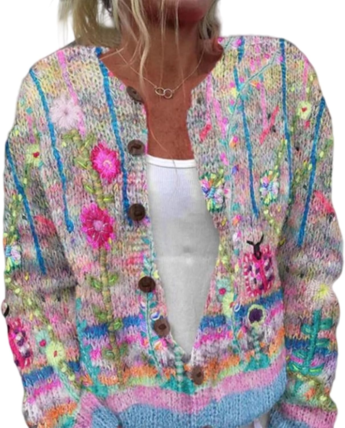 Ivadelle™ | Wildflower Embroidered Cardigan